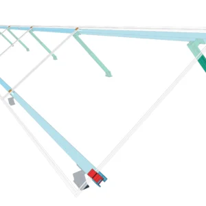Kit de 4 placas horizontales - 30°