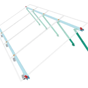 Kit de 4 placas verticales - 30°