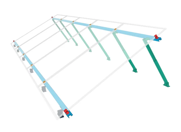 Kit de 5 placas verticales - 30°