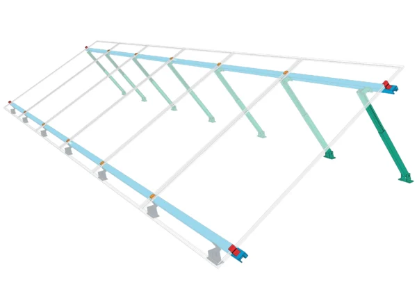 Kit de 6 placas verticales - 30°