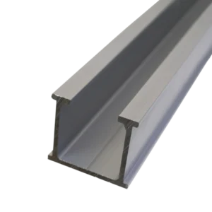 Perfil estructura auxiliar aluminio anodizado