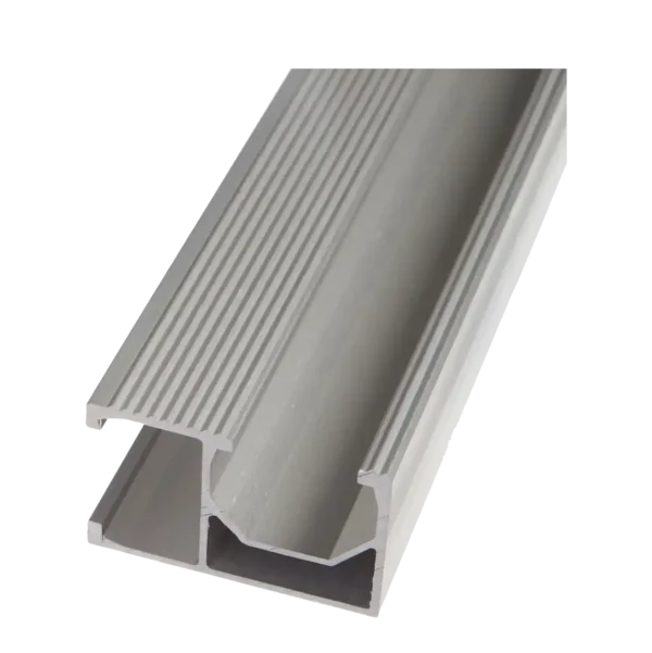 Carril 20/45/1,5 aluminio anodizado