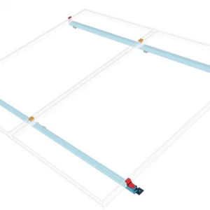 Kit Coplanar de 2 Placas Verticales (Integrado)