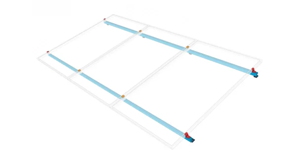 Kit Coplanar de 3 Placas Verticales (Integrado)