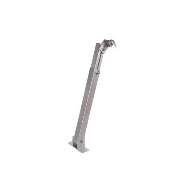 Soporte telescópico rótula 10-15 Al. anodizado