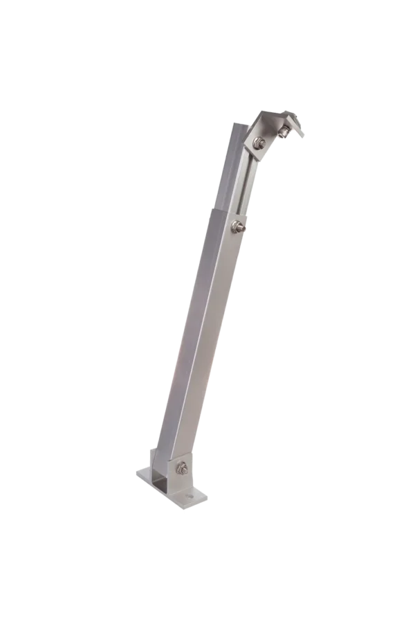 Soporte telescópico rótula 15-30 Al. anodizado